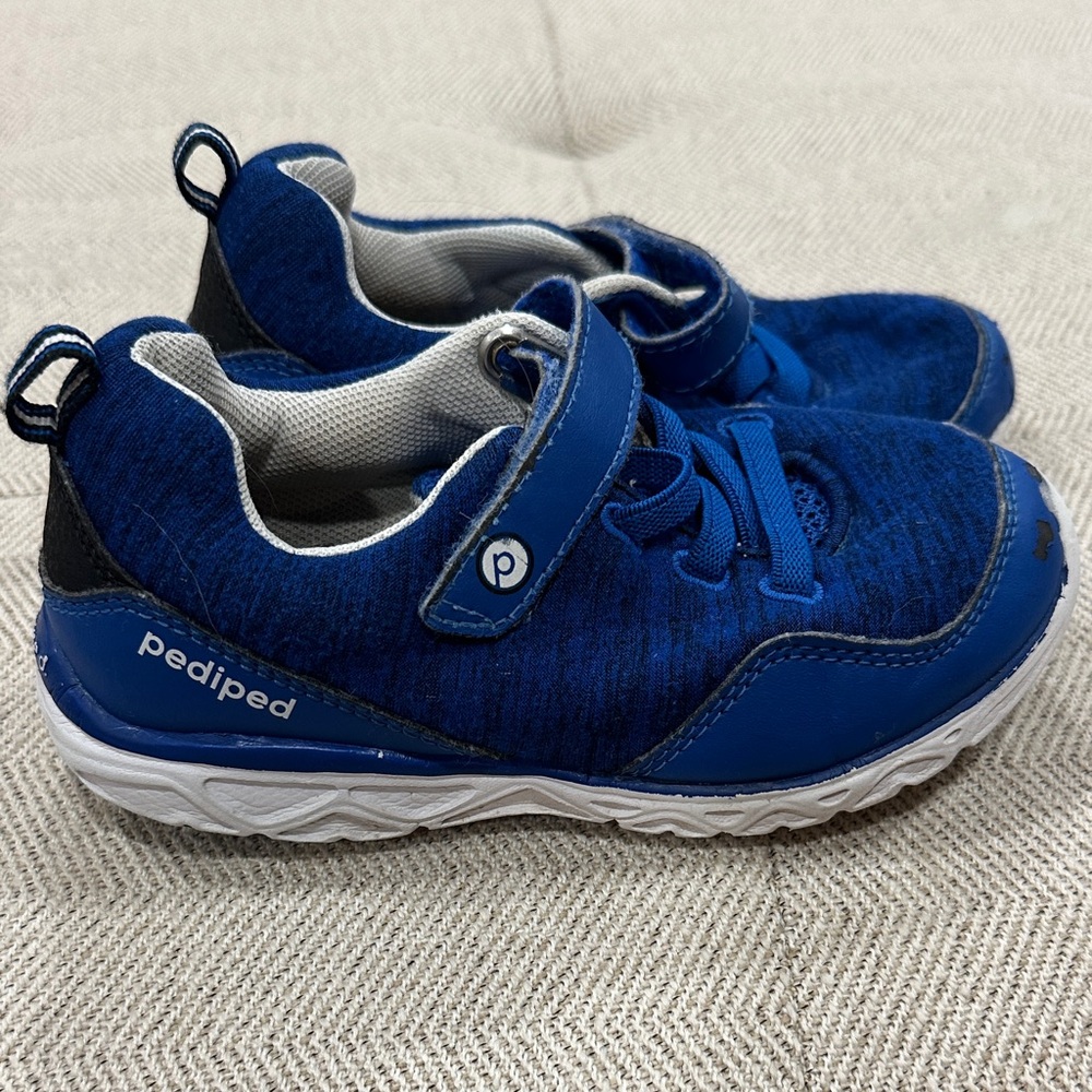 Pediped Navy Blue Kids Sneakers